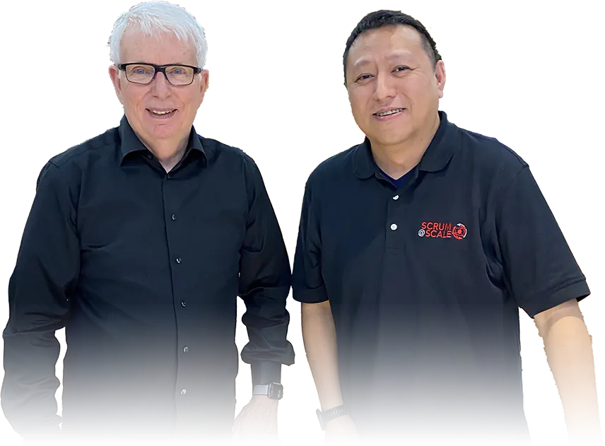Dr. Jeff Sutherland and Ethan Soo