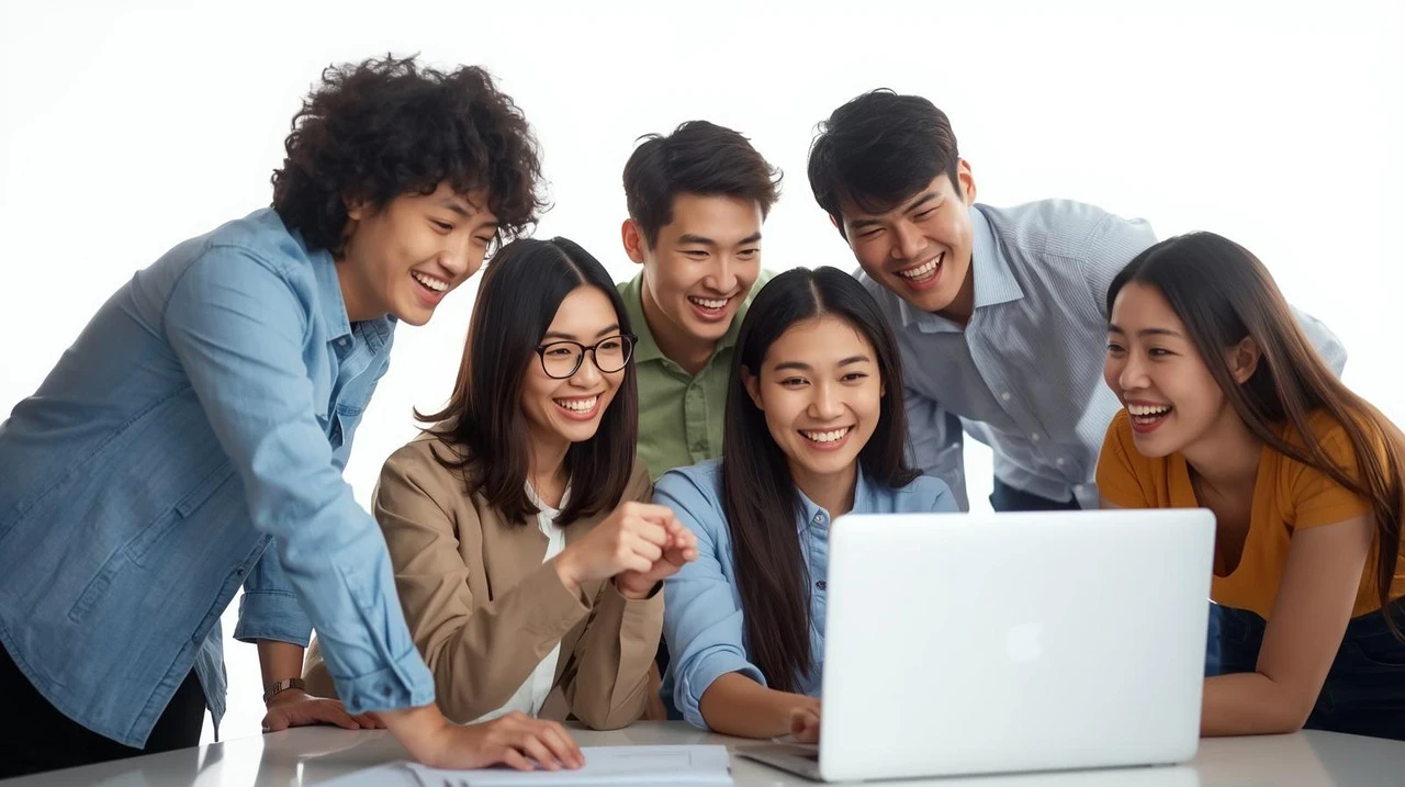 Modern office workspace